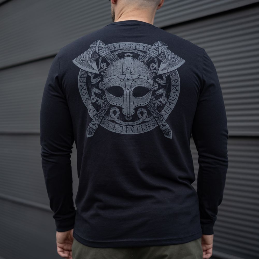 Maverick футболка Viking Long (Black), S