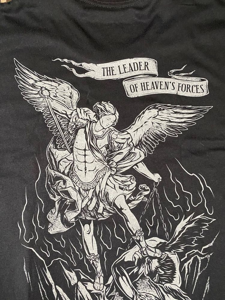 Maverick футболка Saint Michael (Black) УЦІНКА, XL