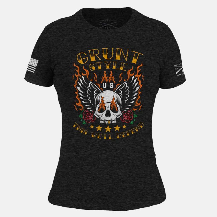 Grunt Style жіноча футболка Skull Angel, S