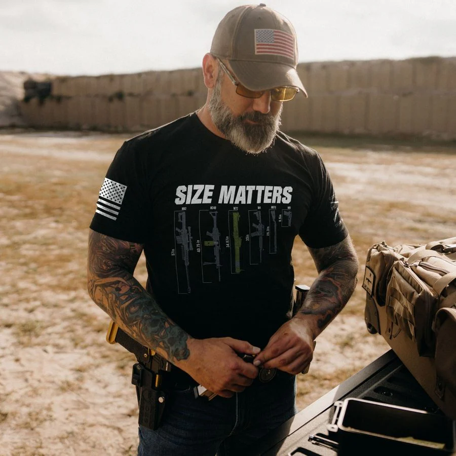 Grunt Style футболка Gun Size Matters, 3XL