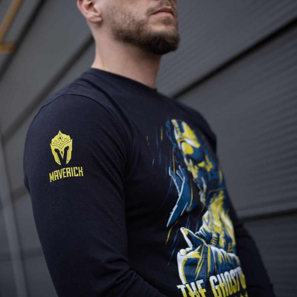 Maverick футболка The Ghost of Kyiv Long (Black), XL