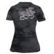 Grunt Style женская футболка Flag Salute Slim (Black Wash), L