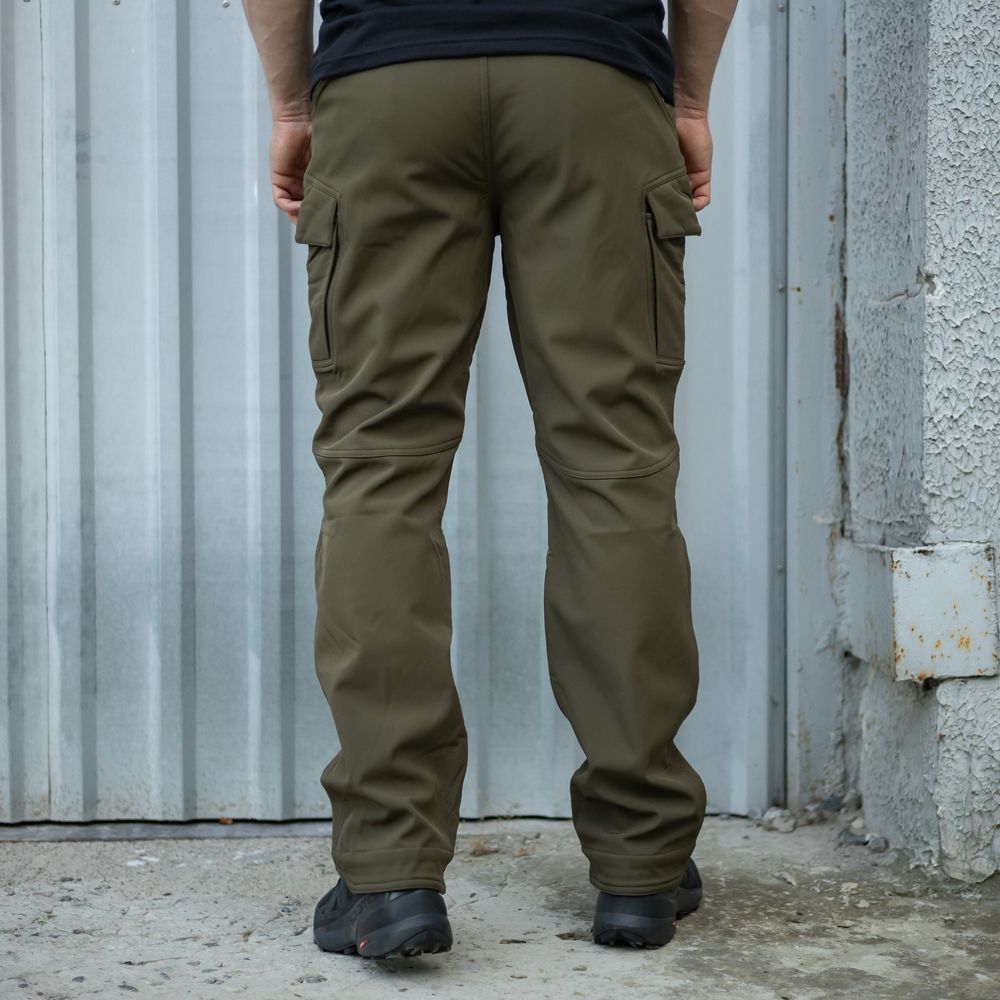 Maverick зимові штани Softshell Cargo (Green), 30