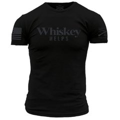 Grunt Style футболка Whiskey Helps (Black), 4XL