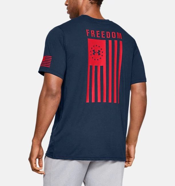 Under Armour футболка Freedom Flag (Academy-Red), M
