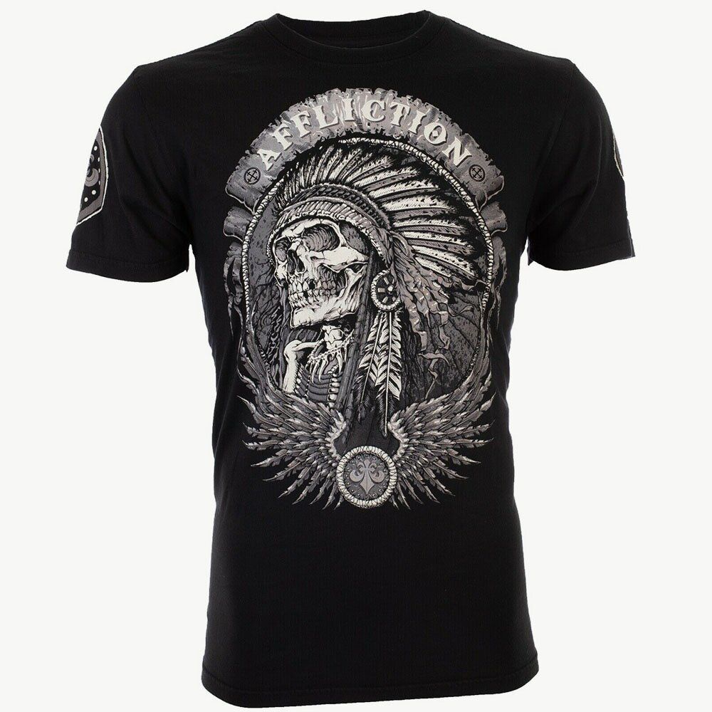 Affliction футболка Thunderfoot Indian, S