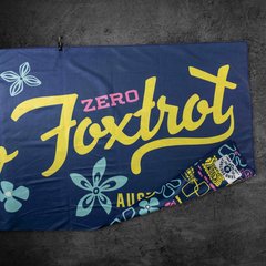 Zero Foxtrot пляжний рушник Microfiber (Blue Tiki)
