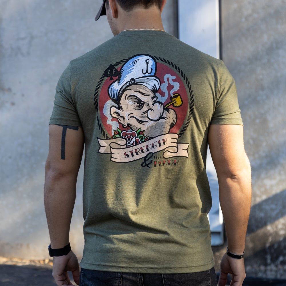 Zero Foxtrot футболка Popeye, S