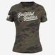 Grunt Style женская футболка Beautiful Badass (Woodland Camo), S