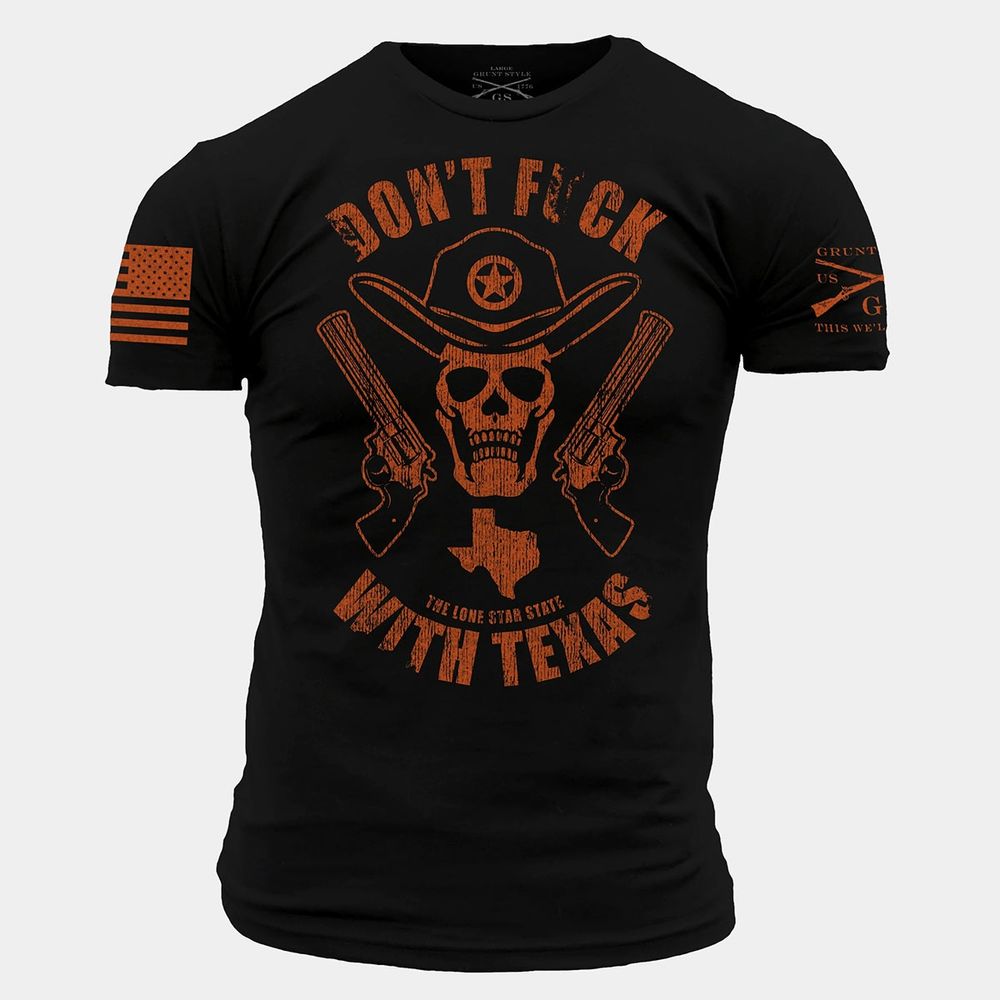 Grunt Style футболка Don't Fck With Texas, M