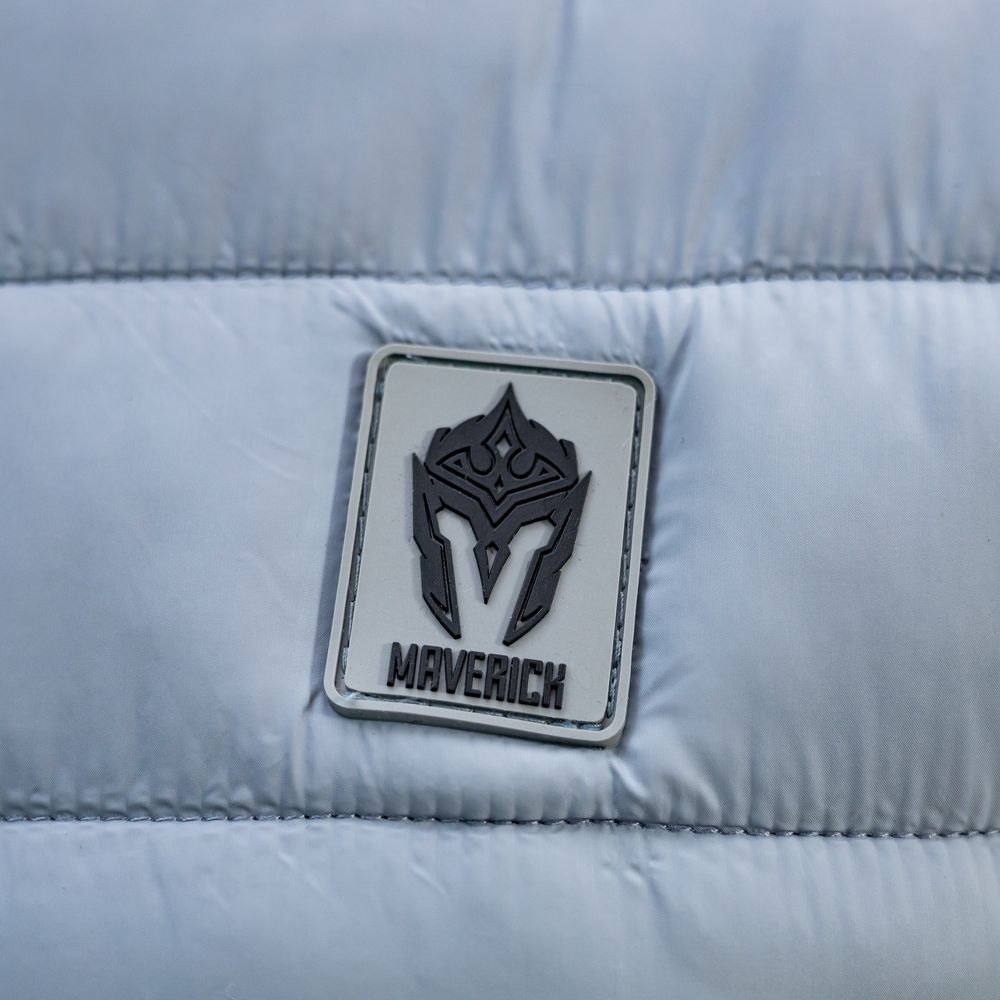 Maverick демисезонная куртка Puffer Hooed (Light Gray), S