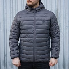 Maverick демисезонная куртка Puffer Hooed (Dark Gray), L