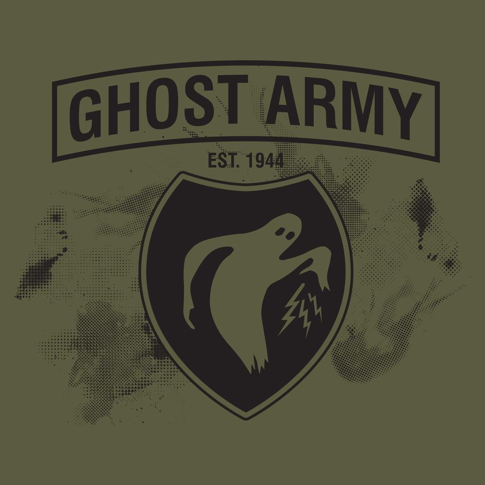 Grunt Style футболка Ghost Army (Military Green), XL