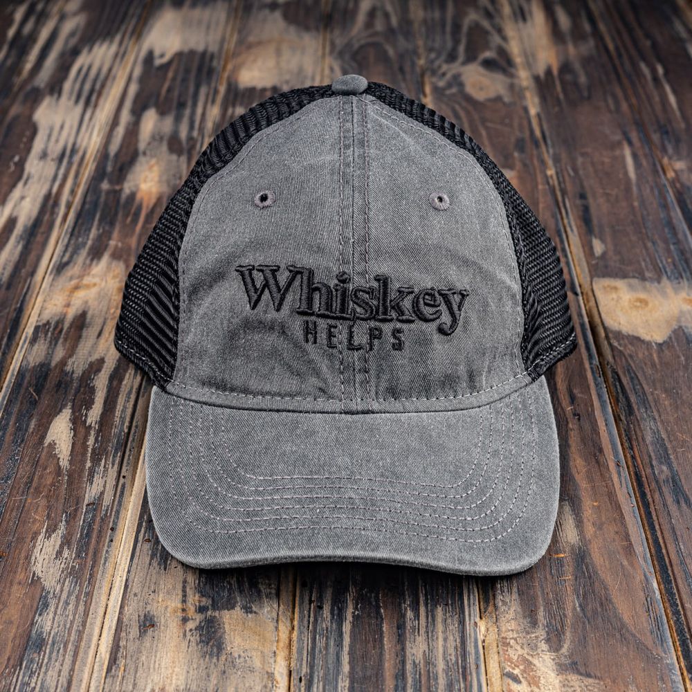 Grunt Style кепка Whiskey Helps (Gray)