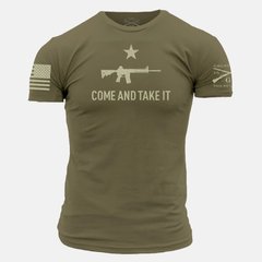 Grunt Style футболка Come and Take It 2A Edition (Military Green), S