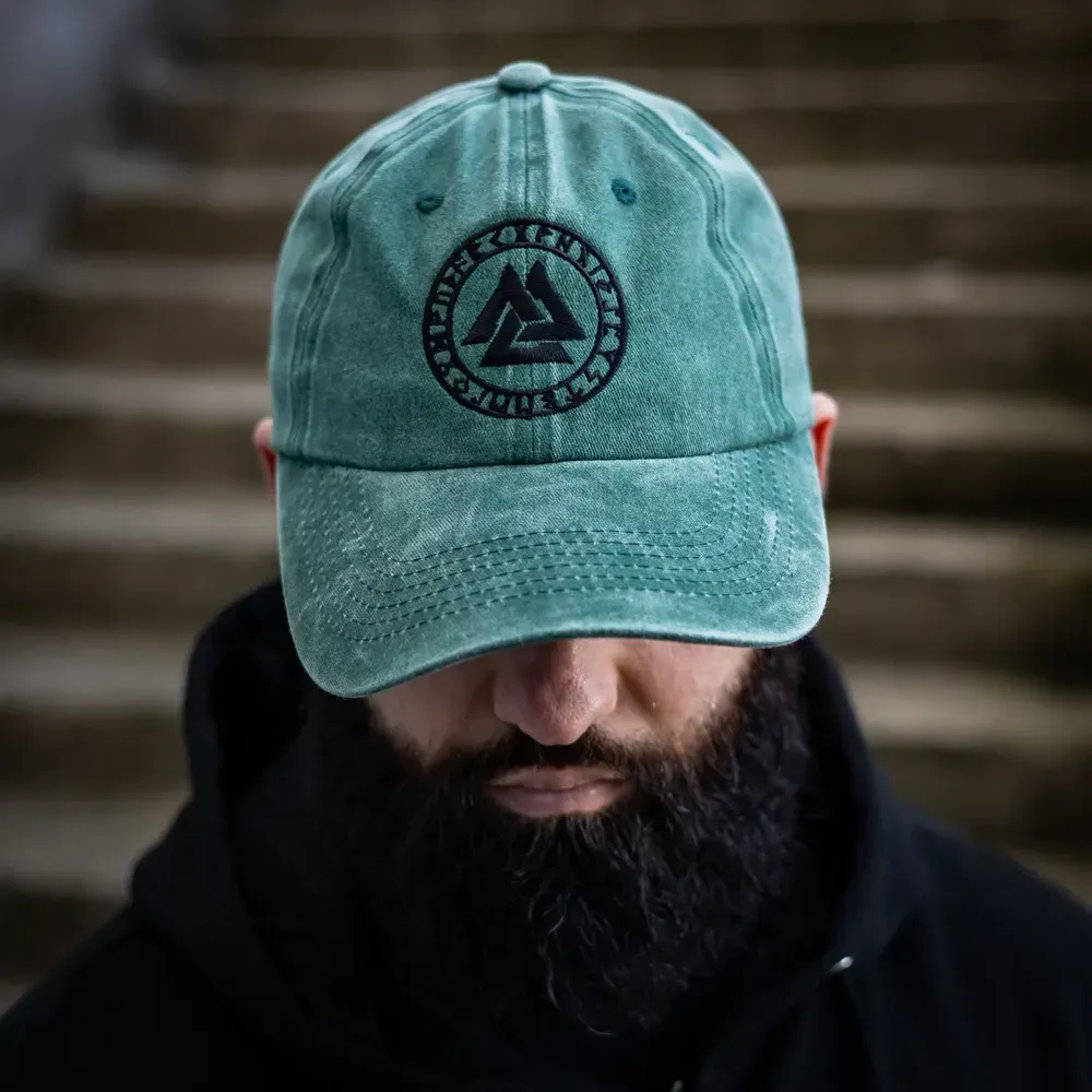 Кепка Maverick Valknut Green Wash