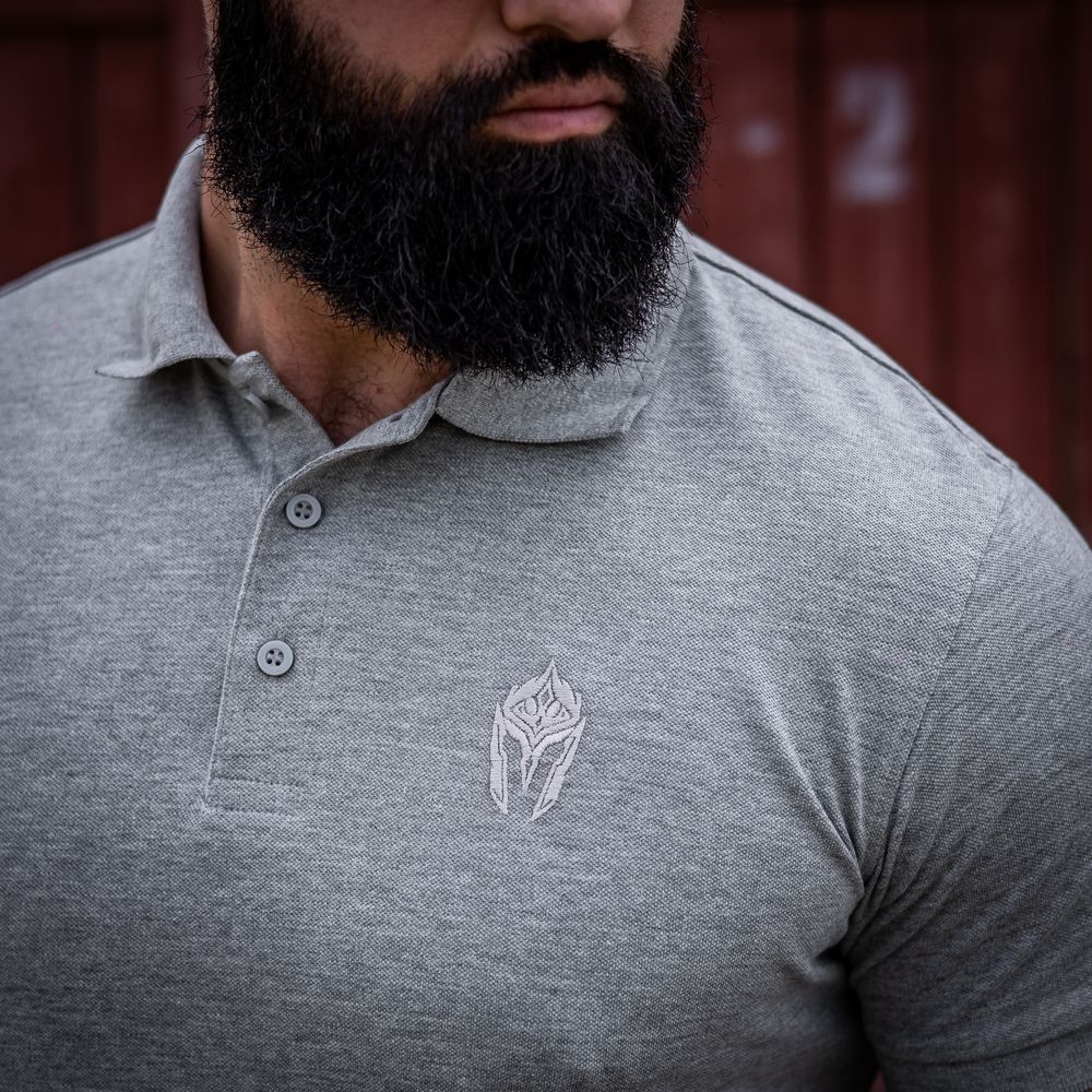 Maverick поло Premium Cotton (Grey Heather), XL