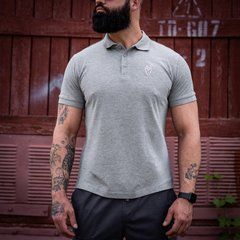 Maverick поло Premium Cotton (Grey Heather), XL