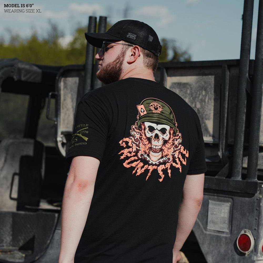 Grunt Style футболка Deadly Dealer (Black), M