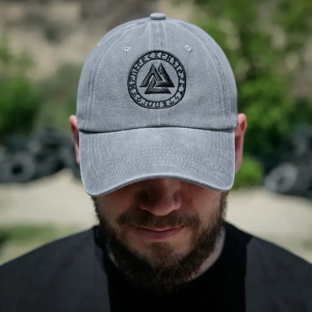 Кепка Maverick Valknut Gray Wash