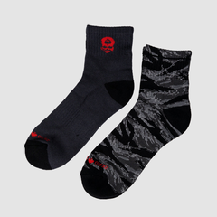 Zero Foxtrot шкарпетки Black Tiger Stripe/Black