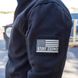 Zero Foxtrot флісова куртка Tac Sherpa Zip (Black), M