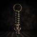 Maverick брелок Skull Anchor (Gold/Green)