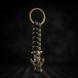 Maverick брелок Skull Anchor (Gold/Green)