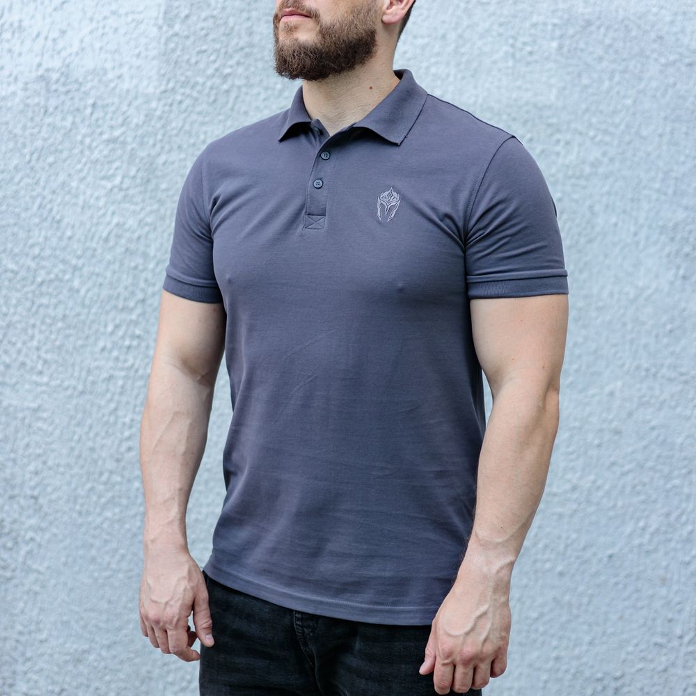 Maverick поло Premium Cotton (Gray), M