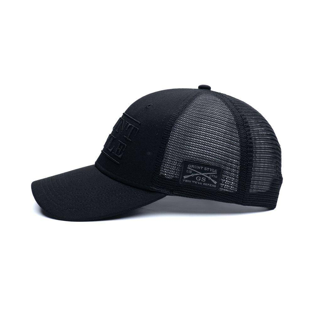 Grunt Style кепка Stacked Logo (Black), Регулюємий