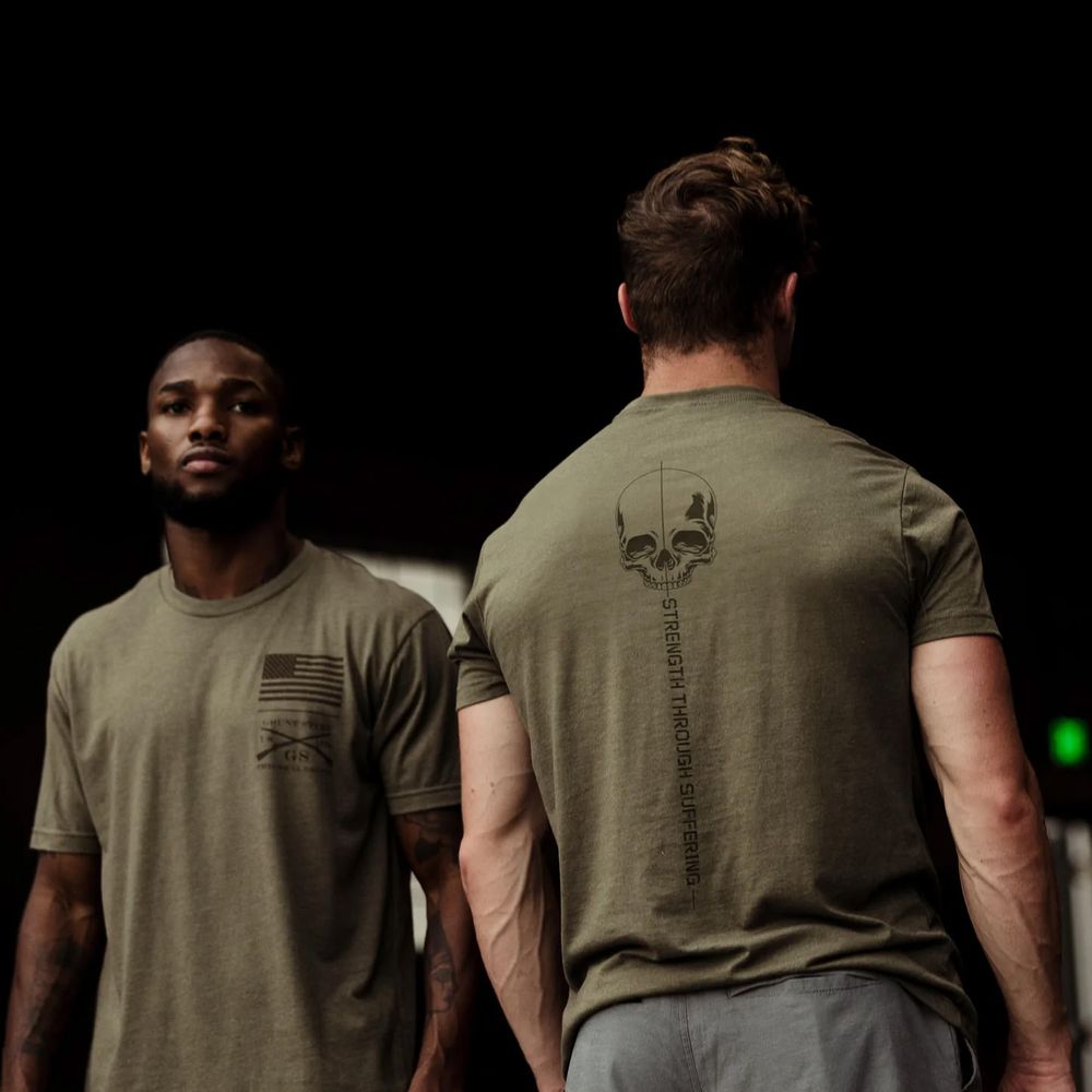Grunt Style футболка Strength Through Suffering (Military Green), S