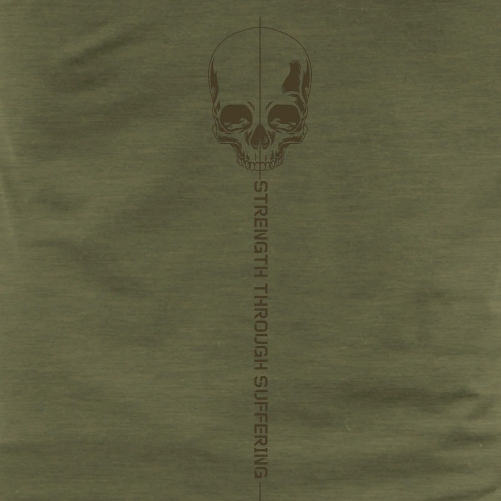 Grunt Style футболка Strength Through Suffering (Military Green), S