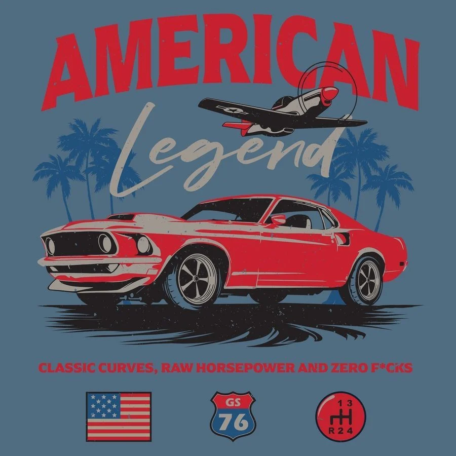 Grunt Style футболка American Legend, L