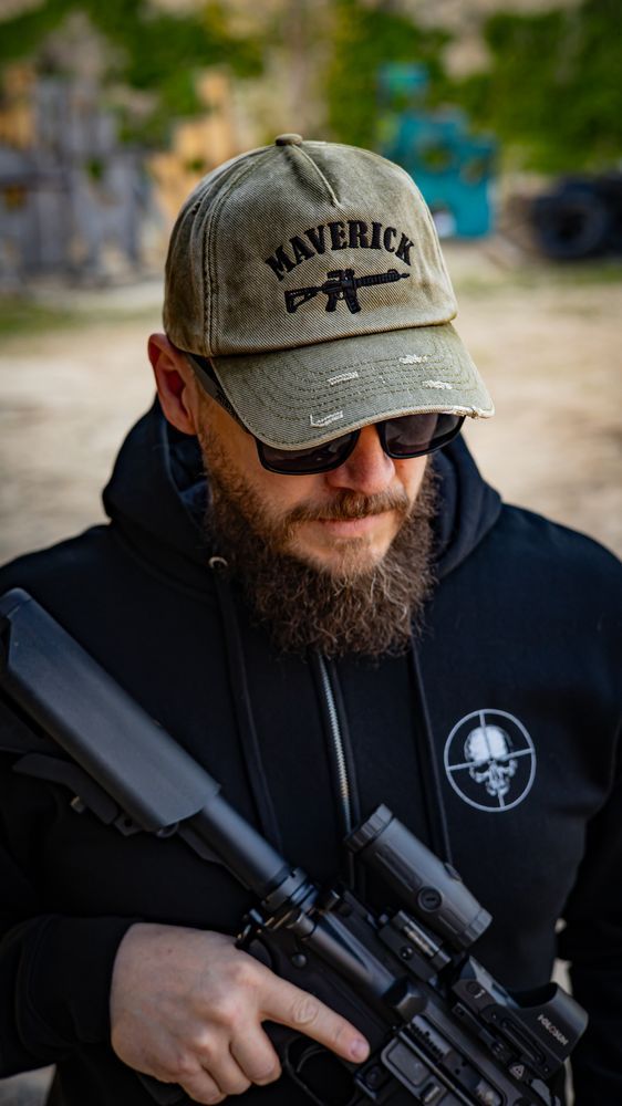 Maverick кепка AR-15 Vintage (Light Olive)