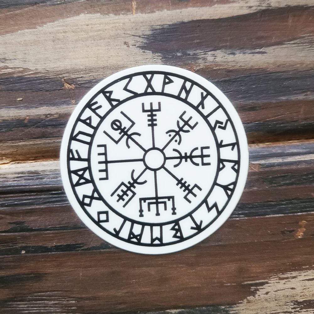 Maverick стикер Vegvisir (5 см)