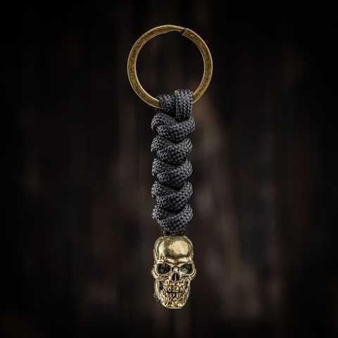 Sabertooth Bead Ryk Maverick スカル Maverick брелок Skull (Gold) - Maverick — брутальнi чоловiчi футболки