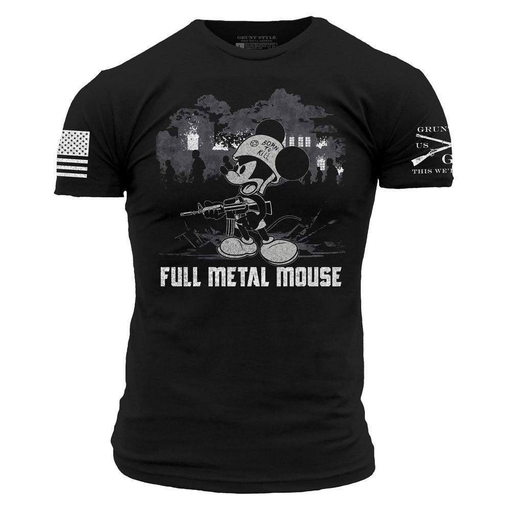 Grunt Style футболка Full Metal Mouse (Black), S