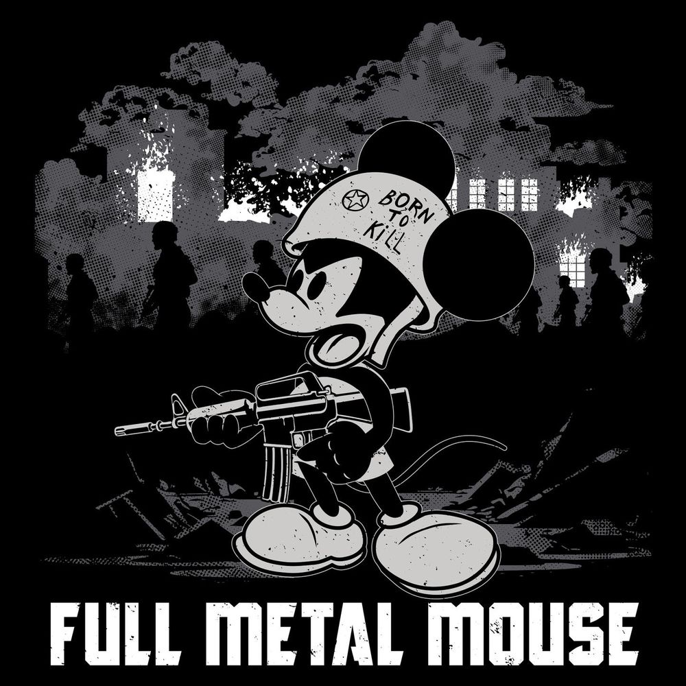 Grunt Style футболка Full Metal Mouse (Black), S