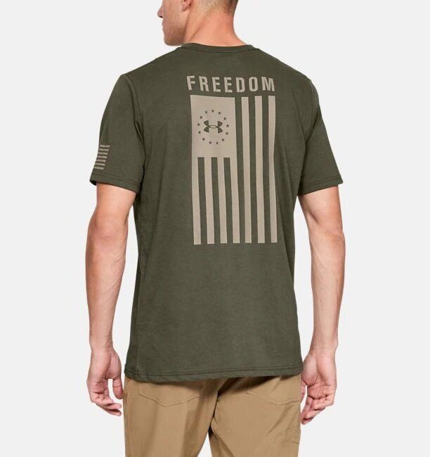 Under Armour футболка Freedom Flag (Green), M