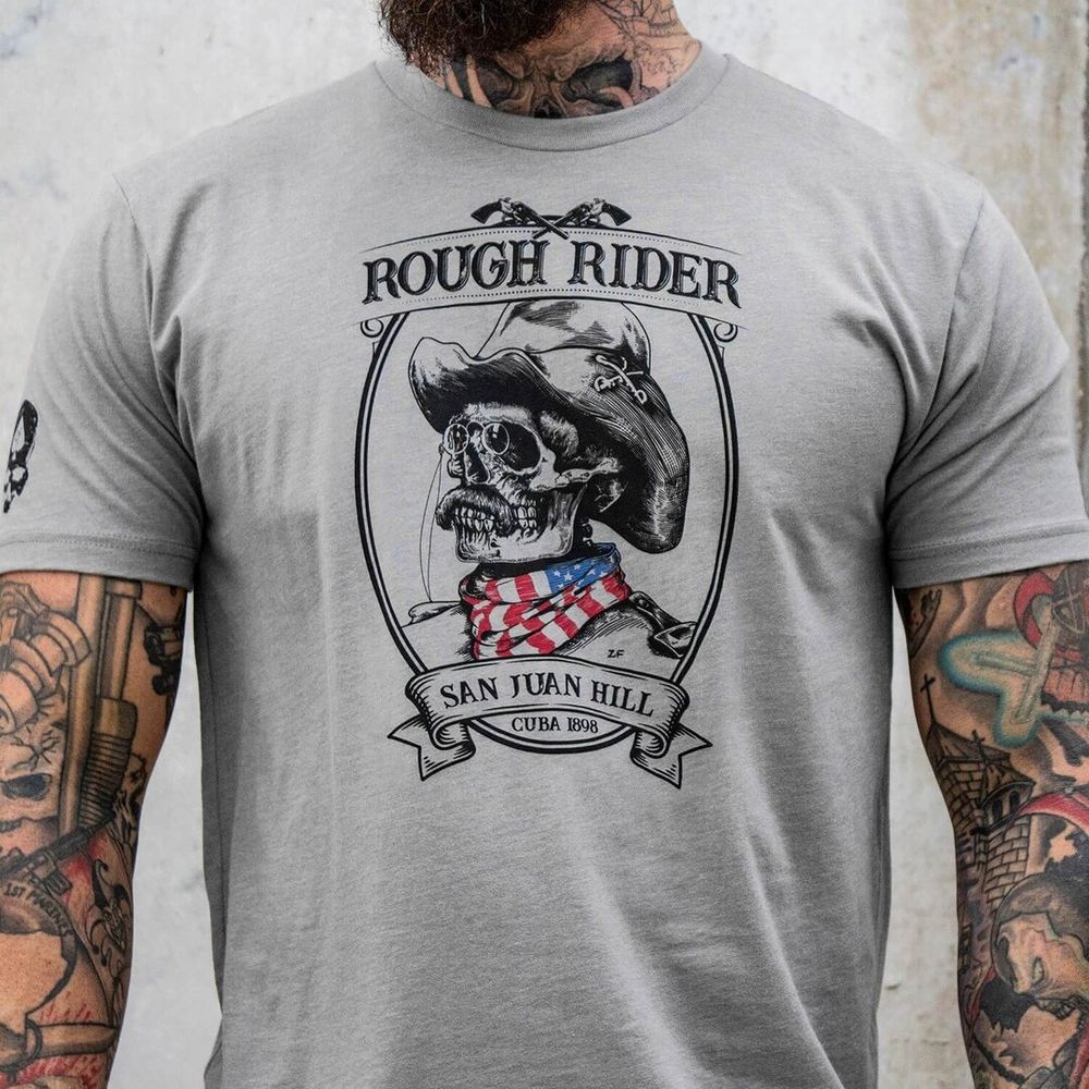 Zero Foxtrot футболка Rough Rider (GRAY), M
