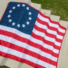 Zero Foxtrot одеяло Betsy Ross Flag