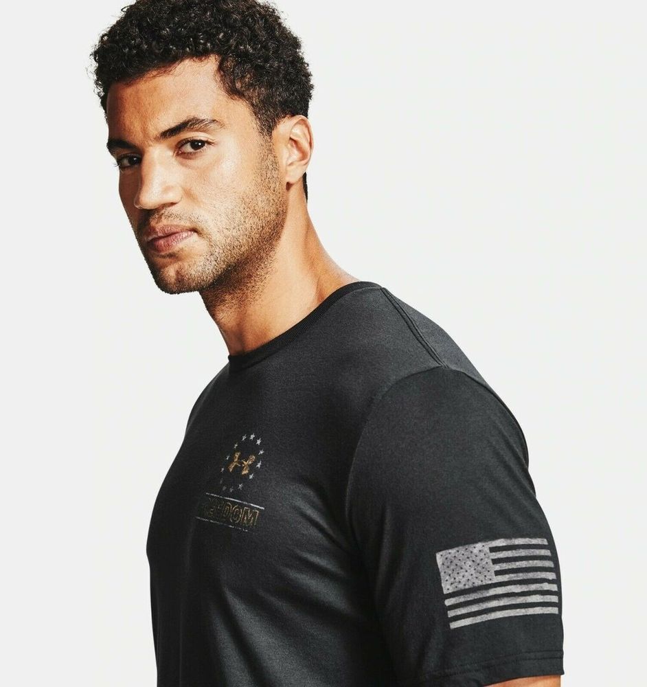 Under Armour футболка Freedom By Land (BLACK), M