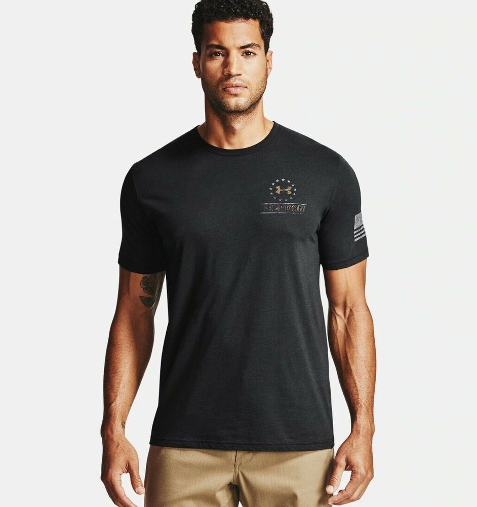 Under Armour футболка Freedom By Land (BLACK), M