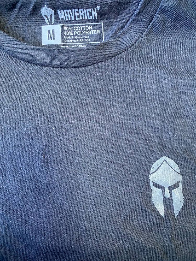 Maverick футболка Spartan (Black) УЦІНКА, M