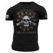 Grunt Style футболка Crossed-Rifle Skull (Black), S