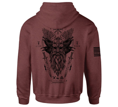 Howitzer худі Valhalla Night (Burgundy Heather), XXL